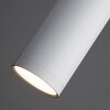 Миниатюра фото подвесной светильник eurosvet double topper 50135/1 led хром/белый | 220svet.ru