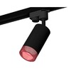 Миниатюра фото комплект трекового светильника ambrella light track system xt6323082 sbk/pi черный песок/розовый (a2521, c6323, n6152) | 220svet.ru