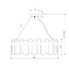 Миниатюра фото подвесная люстра bogates 333/10 | 220svet.ru