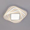 Миниатюра фото потолочный светодиодный светильник eurosvet salient 90154/6 белый | 220svet.ru
