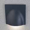 Миниатюра фото уличный настенный светодиодный светильник arte lamp tasca a8512al-1gy | 220svet.ru