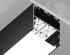Миниатюра фото профиль накладной/подвесной для светодиодной ленты ambrella illumination profile system gp3100bk | 220svet.ru