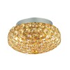 Миниатюра фото потолочный светильник ideal lux king pl3 oro | 220svet.ru