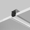 Миниатюра фото комплектующие к светодиодной ленте led strip алюминиевый профиль alm-2720-s-2m | 220svet.ru
