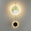 Миниатюра фото настенный светодиодный светильник lumion marque  5691/13wl белый, черный, золотой | 220svet.ru