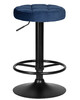 Миниатюра фото стул барный dobrin bruno black lm-5008_blackbase-11685 синий | 220svet.ru