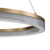 Миниатюра фото подвесной светодиодный светильник indigo perfetto 14011/1p brass v000065l | 220svet.ru