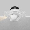 Миниатюра фото встраиваемый светильник maytoni focus led mini dl127-8w3k-trs-w | 220svet.ru