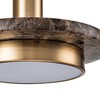 Миниатюра фото подвесной светильник escada 10260/1 led*12w brass/brown marble | 220svet.ru