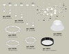 Миниатюра фото потолочный светильник на штанге  ambrella light diy spot techno ring xr92212010 | 220svet.ru