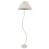 Миниатюра фото торшер arte lamp agatha a5069pn-1wh | 220svet.ru