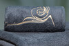 Миниатюра фото полотенце лирика модал графит 50*90 garda decor 145ert-00605 | 220svet.ru