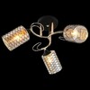 Миниатюра фото потолочная люстра reluce 01309-0.3-03 bk+fgd | 220svet.ru