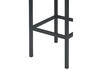 Миниатюра фото барный стул лофт филадельфия коньяк / черный матовый | 220svet.ru