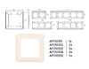 Миниатюра фото рамка 5-постовая ambrella volt alfa line af110335 | 220svet.ru