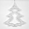 Миниатюра фото подвесной светодиодный светильник «ёлочка» (ul-00001405) uniel uld-h3543-070/sta white ip20 xmas tree | 220svet.ru