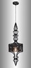 Миниатюра фото подвесной светильник crystal lux prima sp1 a black-silver/black | 220svet.ru