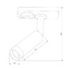 Миниатюра фото трековый светодиодный светильник tk lighting 4142 tracer | 220svet.ru