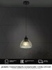 Миниатюра фото подвесной светильник seven fires dzhenis wd4004/1p-bk-gn | 220svet.ru