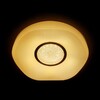 Миниатюра фото потолочный светодиодный светильник ambrella light orbital crystal sand fs1236 wh 48w d390 | 220svet.ru