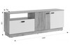 Миниатюра фото тв-тумба woodville моди дуб крафт золотой / белое дерево 570025 | 220svet.ru