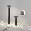 Миниатюра фото уличный настенный светодиодный светильник denkirs dramen dk9701-bk | 220svet.ru