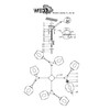 Миниатюра фото потолочная люстра wedo light миделия 66560.01.69.08 | 220svet.ru
