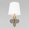 Миниатюра фото настенный светильник loft it silence 10303w/b brass | 220svet.ru