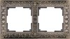 Миниатюра фото рамка werkel antik на 2 поста бронза wl07-frame-02 4690389054365 | 220svet.ru