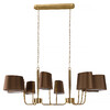 Миниатюра фото подвесной светильник loft it hilton 10527/8 brass | 220svet.ru