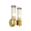 Миниатюра фото настенный светильник delight collection allen 7001-2 brass | 220svet.ru