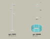 Миниатюра фото торшер с композитным хрусталем ambrella light diy spot techno xb9812251 | 220svet.ru