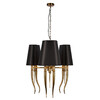 Миниатюра фото подвесной светильник loft it brunilde 10207/6 gold | 220svet.ru