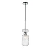 Миниатюра фото подвесной светильник escada gloss 1141/1s chrome/clear | 220svet.ru