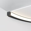 Миниатюра фото радиусный профиль внутренний к светодиодной ленте maytoni led strip  alm-3535r-b-in-90°-1.5m | 220svet.ru