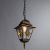 Миниатюра фото уличный подвесной светильник arte lamp berlin a1015so-1bn | 220svet.ru