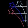 Миниатюра фото светодиодная консоль &quot;три кометы&quot; 90 x 140 см, триколор, 220в ltc skl7-220rbw | 220svet.ru