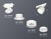Миниатюра фото комплект трекового светильника ambrella light track system xt (a2524, a2105, c8101, n8112) xt8101001 | 220svet.ru