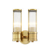 Миниатюра фото настенный светильник delight collection allen 7001-2 brass | 220svet.ru