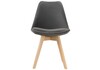 Миниатюра фото стул деревянный bonuss dark gray / wood | 220svet.ru