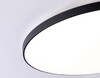 Миниатюра фото потолочный светодиодный светильник ambrella light orbital air fz1227 bk черный | 220svet.ru