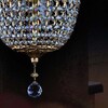 Миниатюра фото потолочный светильник artglass artemis ii. brass antique ce | 220svet.ru
