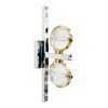 Миниатюра фото бра lumina deco kompass ldw 6064-2 chr | 220svet.ru