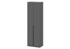 Миниатюра фото шкаф комплектация 1 woodville даиго с антресолью графит серый 676148 | 220svet.ru