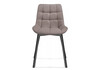 Миниатюра фото стул на металлокаркасе woodville стронг латте / черный 594936 | 220svet.ru