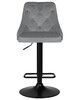 Миниатюра фото стул барный dobrin joseph black lm-5021_blackbase-11816 серый | 220svet.ru