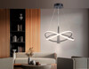 Миниатюра фото подвесной светодиодный светильник с пультом ду ambrella light comfort fl fl5368 | 220svet.ru