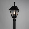 Миниатюра фото уличный светильник arte lamp bremen a1016pa-1bk | 220svet.ru