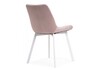 Миниатюра фото стул челси розовый / белый | 220svet.ru