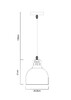 Миниатюра фото подвесной светильник arte lamp eurica a4245sp-1bk | 220svet.ru